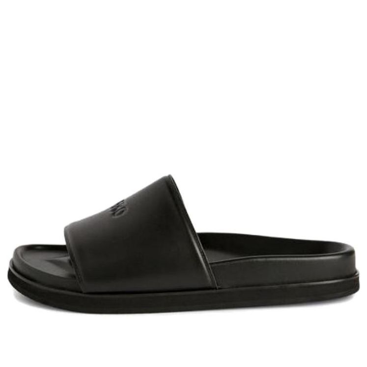 Off-White Cloud Off Stamp Slider 'Black' OMIT008C99LEA0011010
