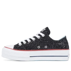 (WMNS) Converse x Chiara Ferragni Chuck Taylor All Star Lift Ox 'Black White' 563834C