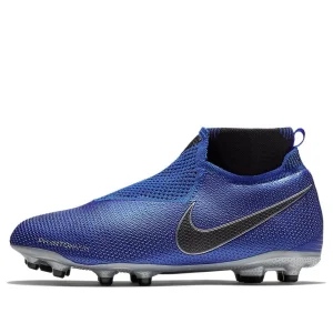 (GS) Nike Phantom Vision Elite DF FG MG 'Racer Blue Metallic Silver' AO3289-400