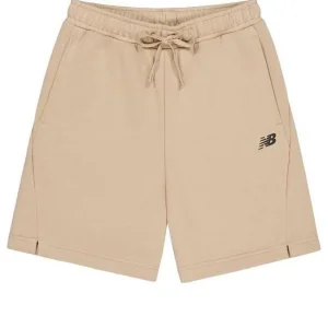 New Balance NB Logo Cotton Short Asia Sizing 'Pink' AMS41366-INC