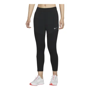(WMNS) Nike Dri-FIT Essential Quick-dry Tight Running Sports Fitness Pants Black DH6980-010