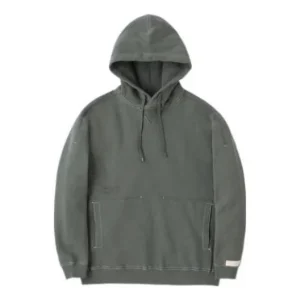 New Balance Fleece Lined 1000 Regular Fit Hoodie Asia Sizing 'Grey Green' AMT25021-NSE