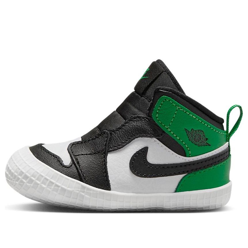 (TD) Air Jordan 1 Mid 'Black Lucky Green' AT3745-031