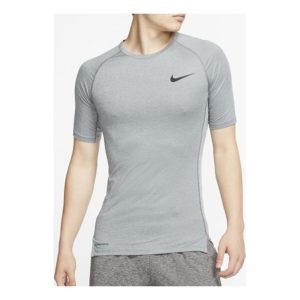 Nike Pro Training Tight Short Sleeve Gray Light gray BV5632-085