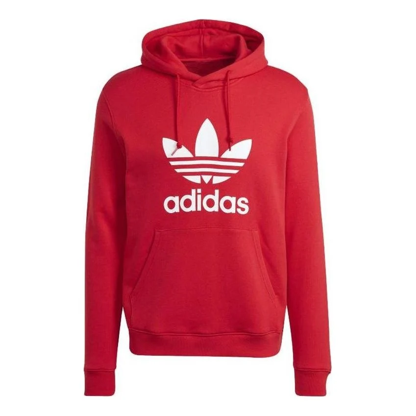 adidas originals Adicolor Classics Trefoil Hoodie 'Red' IM4497