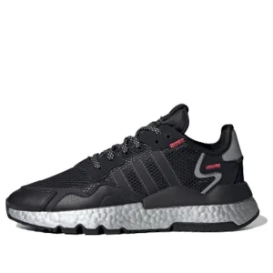 (WMNS) adidas Nite Jogger 'Black Silver Metallic' FV4137