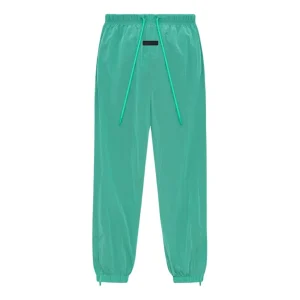 Fear of God Essentials SS24 Crinkle Nylon Track Pants 'Mint Leaf' 130SP244242F
