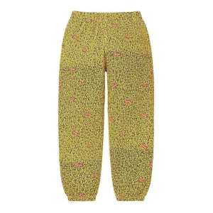 Supreme IRAK Sweatpants 'Yellow' SUP-FW22-245