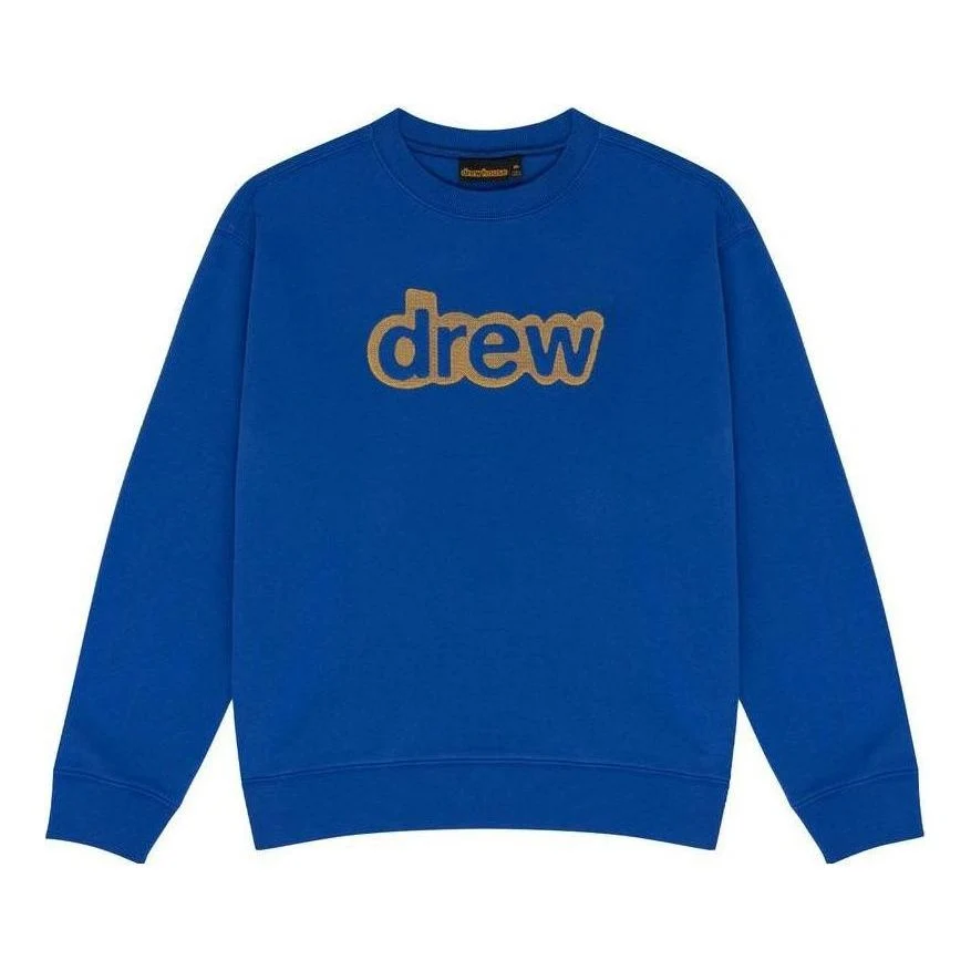 Drew House Secret Embroidered Crewneck Sweatshirt 'Blue' DH-SS23-015