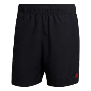 adidas Mufc Q2 Sho Casual Breathable Solid Color Manchester United Soccer/Football Shorts Black H56688