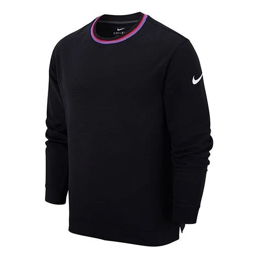 Men's Nike Sports Long Sleeves Pullover Black CZ2444-010