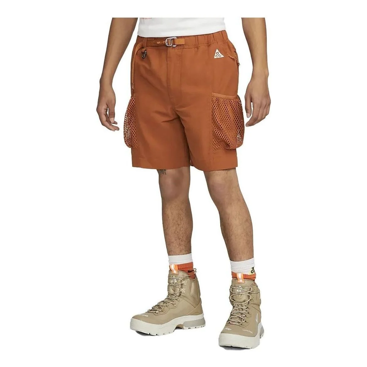 Nike x ACG Snowgrass Cargo Shorts 'Dark Russet' DV9406-246