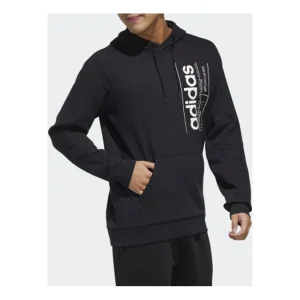 adidas M BB HDY Sports Alphabet Printing Black FM6016