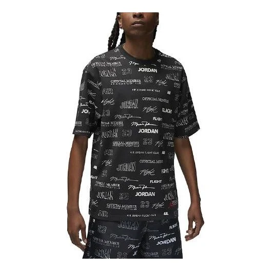Air Jordan Flight MVP 85 T-Shirt 'Off Noir Magic Ember' DX9573-045