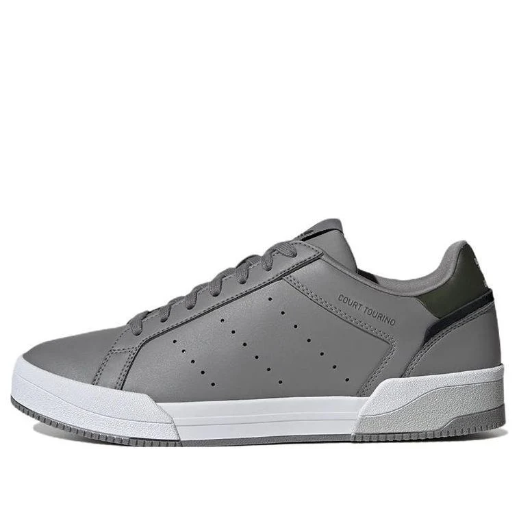 (WMNS) adidas originals Court Tourino 'Grey White' GW1416