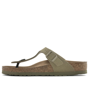 Birkenstock Gizeh Vegan Textile Sandals 'Faded Khaki' 1023929