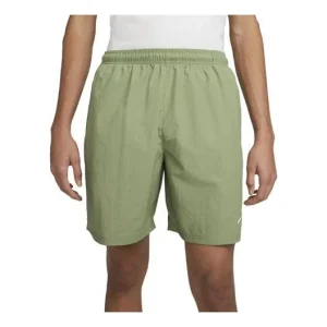 Nike Solo Swoosh Woven Shorts Asia Sizing 'Green' DX0750-386