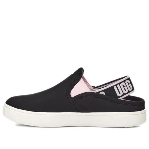 (PS) UGG Aivey Sneaker Sandal 'Black Seashell Pink' 1124942K-BSPNK