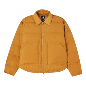 Converse Short Down Puffer Jacket Asia Sizing 'Wheat' 10021966-A05