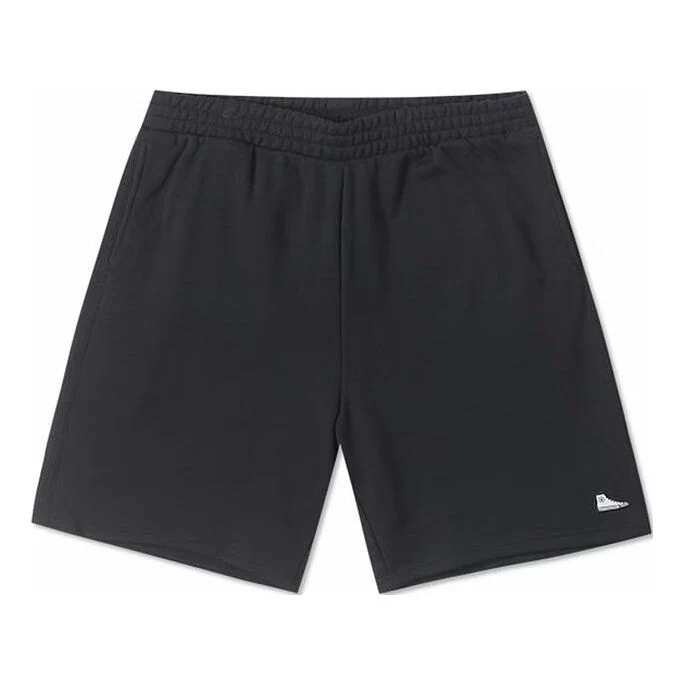 Converse Sneaker Patch Solid Shorts Asia Sizing 'Black' 10026844-A01