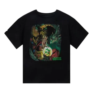 Converse x Dungeons & Dragons Crystal Ball T-Shirt Asia Sizing 'Black' 10027140-A01