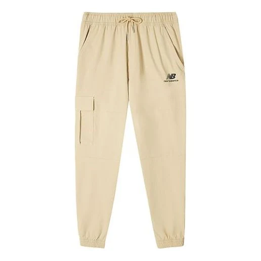New Balance Sportswear Club Fleece Cargo Pants Asia Sizing 'Beige' AMP12362-BEI