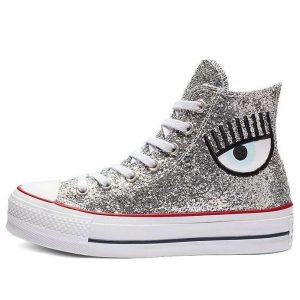(WMNS) Converse x Chiara Ferragni Chuck Taylor All Star 'Lift Silver' 563828C