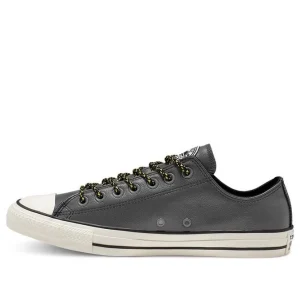 Converse Chuck Taylor All Star Tumbled Leather 'Gray White' 165961C
