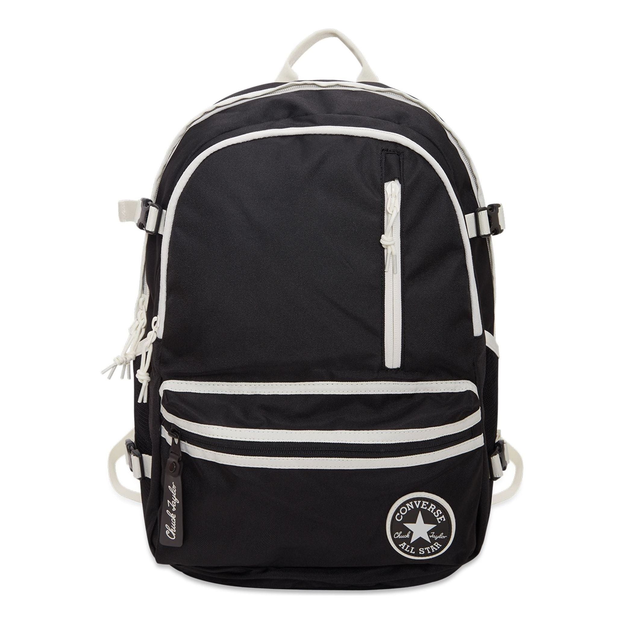 Converse Straight Edge Premium Chuck Patch Backpack 'Black' 10023003001