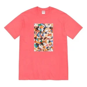 Supreme Week 7 Pills Tee T SUP-FW20-177-PINK
