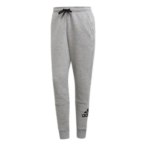 (WMNS) adidas Sportswear Badge Of Sport Sweat Pants 'Grey' DX7966