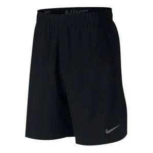 Nike Flex Athleisure Casual Sports Woven Shorts Black 927527-010