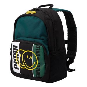 (GS) PUMA x Smileyworld Backpack 'Green Yellow Black' 079201