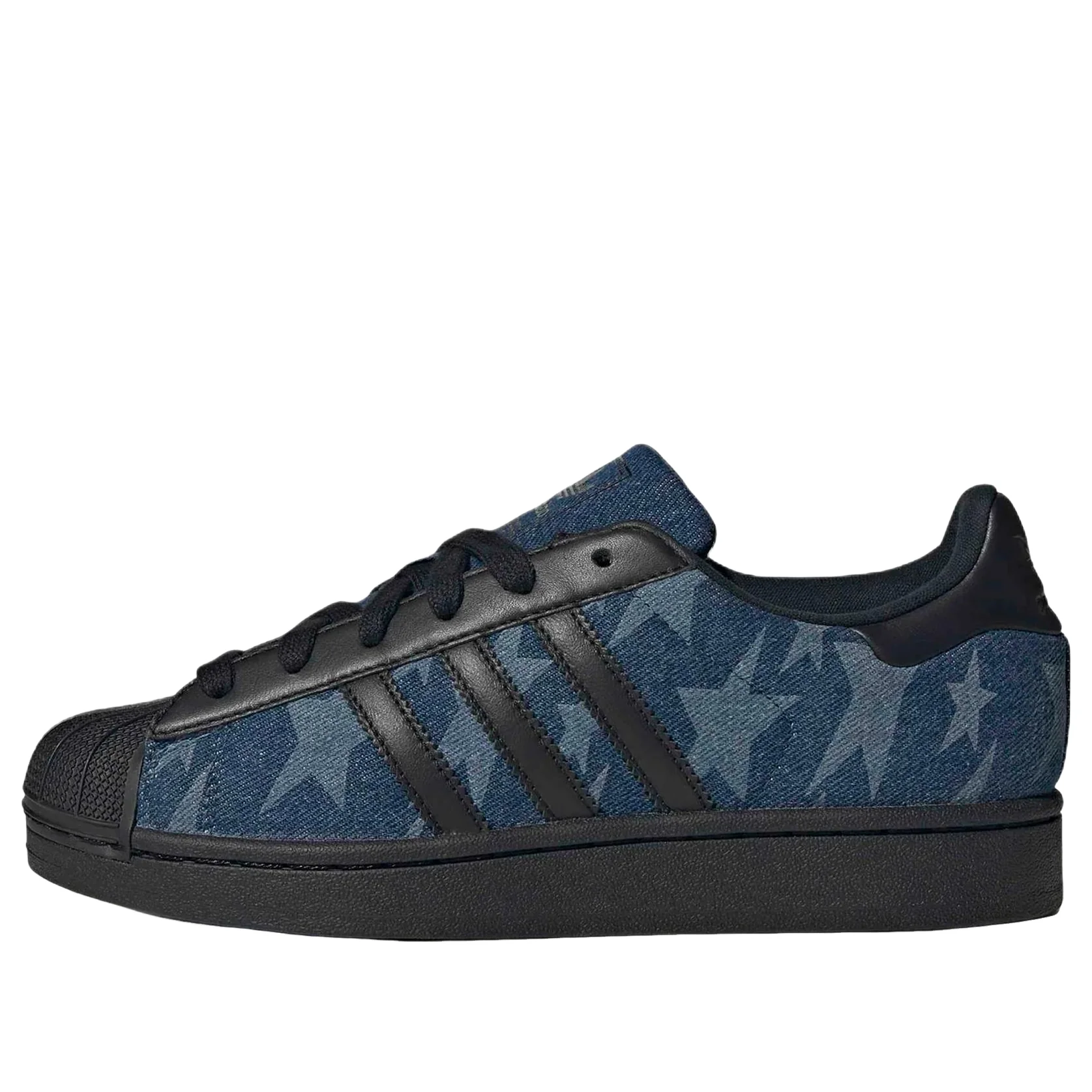 (WMNS) adidasSuperstar II Shoes 'Night Marine Core Black Core Black' KJ8801