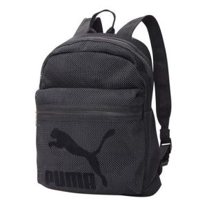 PUMA Nylon Waterproof Backpack 'Black' 075425-01