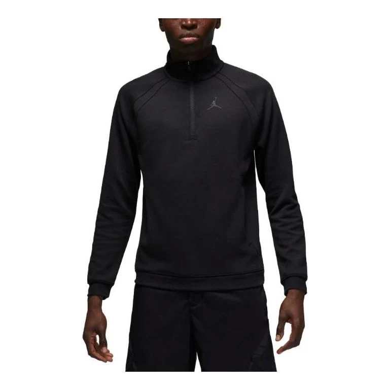 Air Jordan Sport Golf Half-Zip Top 'Black' FB7562-010