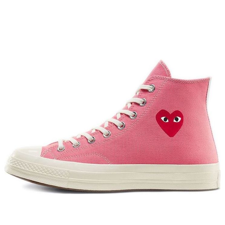 Converse x COMME des GARCONS PLAY Chuck 70 Hi 'Bright Pink' 168301C