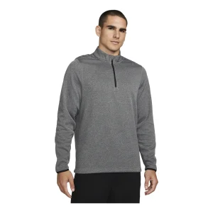 Nike Solid Color Zipper Golf Long Sleeves Hoodie Men's Grey DN1948-010