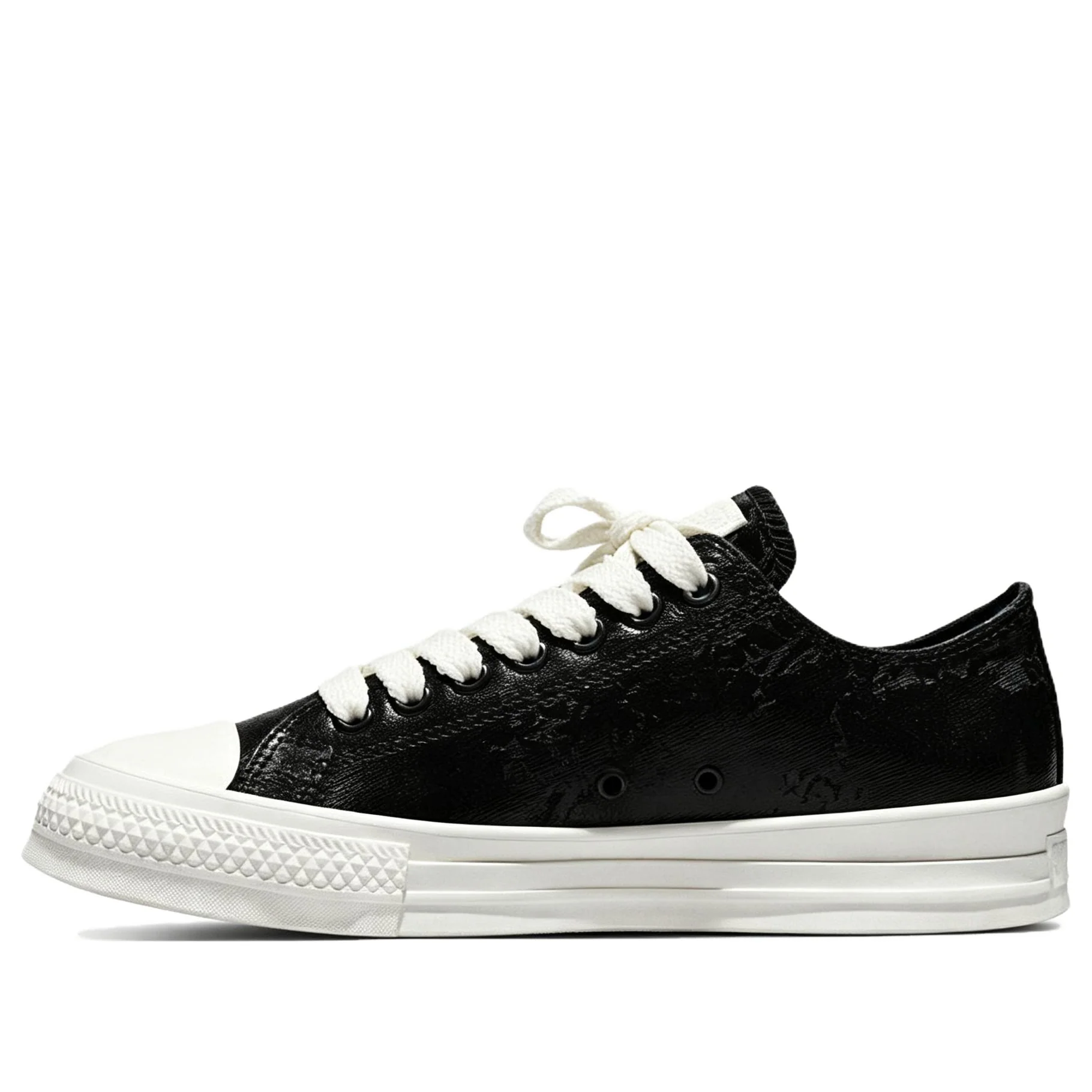 Converse Chuck Taylor Throwback Waxed Denim 'Black Vintage White' A24067C