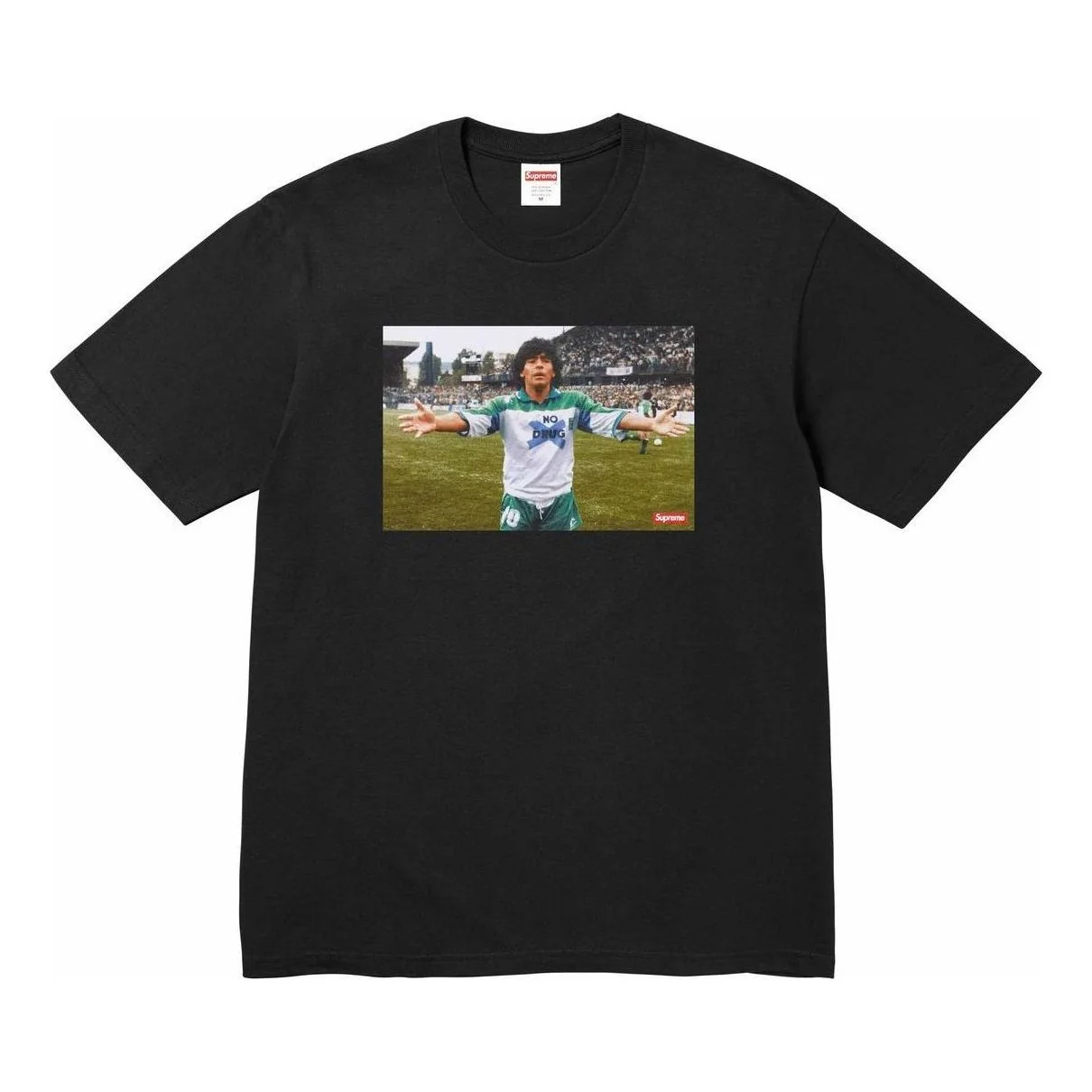 Supreme Maradona T-Shirt 'Black' SUP-SS24-003