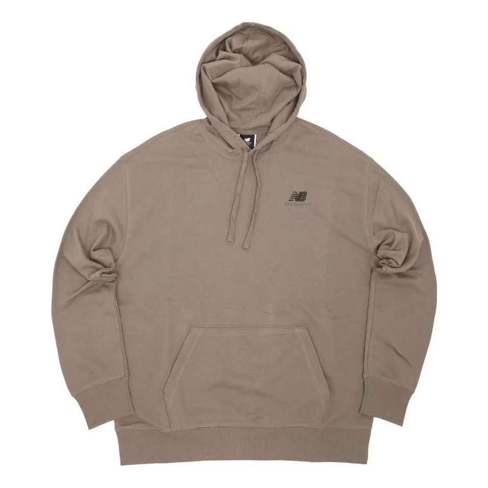 New Balance Uni-ssentials French Terry Hoodie Asia Sizing 'Brown' UT21500-MS