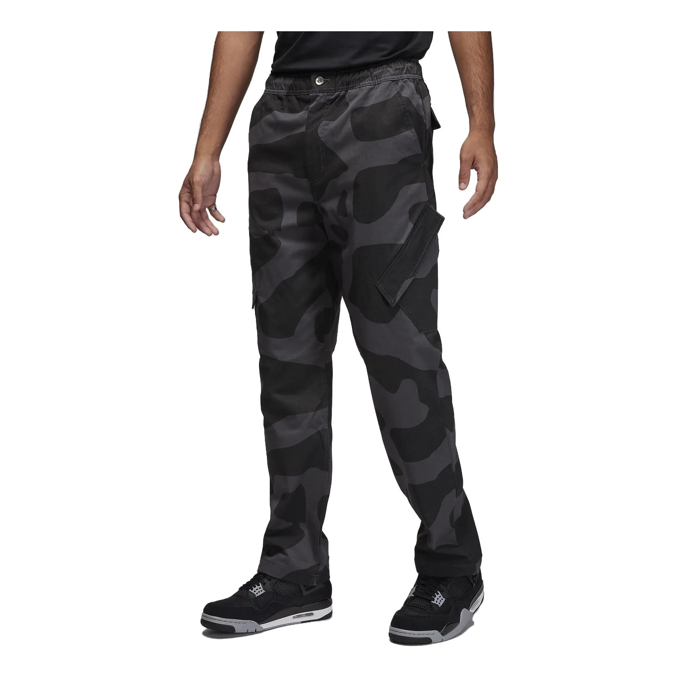 Air Jordan Essentials Chicago Pant 'Grey Black' FD7455-070