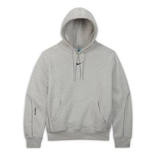 Nike x NOCTA Drake Cardinal Stock Logo Hoodie 'Grey' DA3920-052