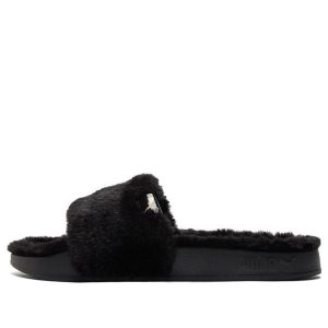 (WMNS) PUMA Leadcat 2.0 YLM 'Black Gold' 385803-01