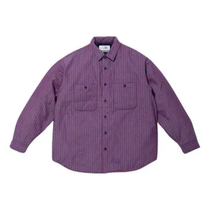 Supreme x MM6 Maison Margiela Padded Shirt 'Purple' SUP-SS24-117