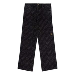Drew House Drew Print Pants 'Black' DR-FW22-521