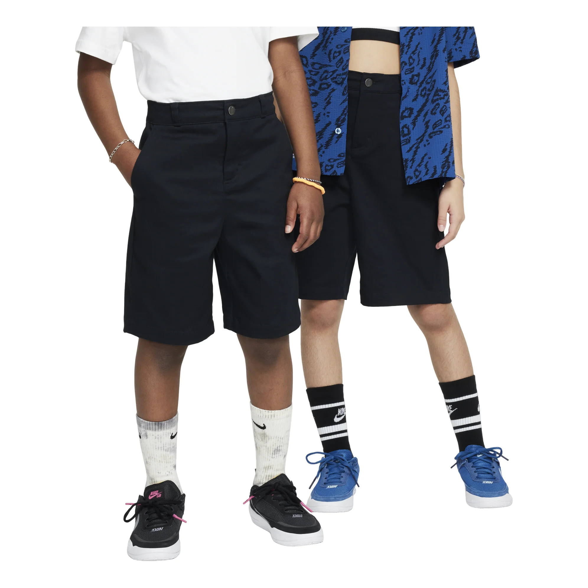 (GS) Nike SB Chino Skate Shorts 'Black' FN9217-010
