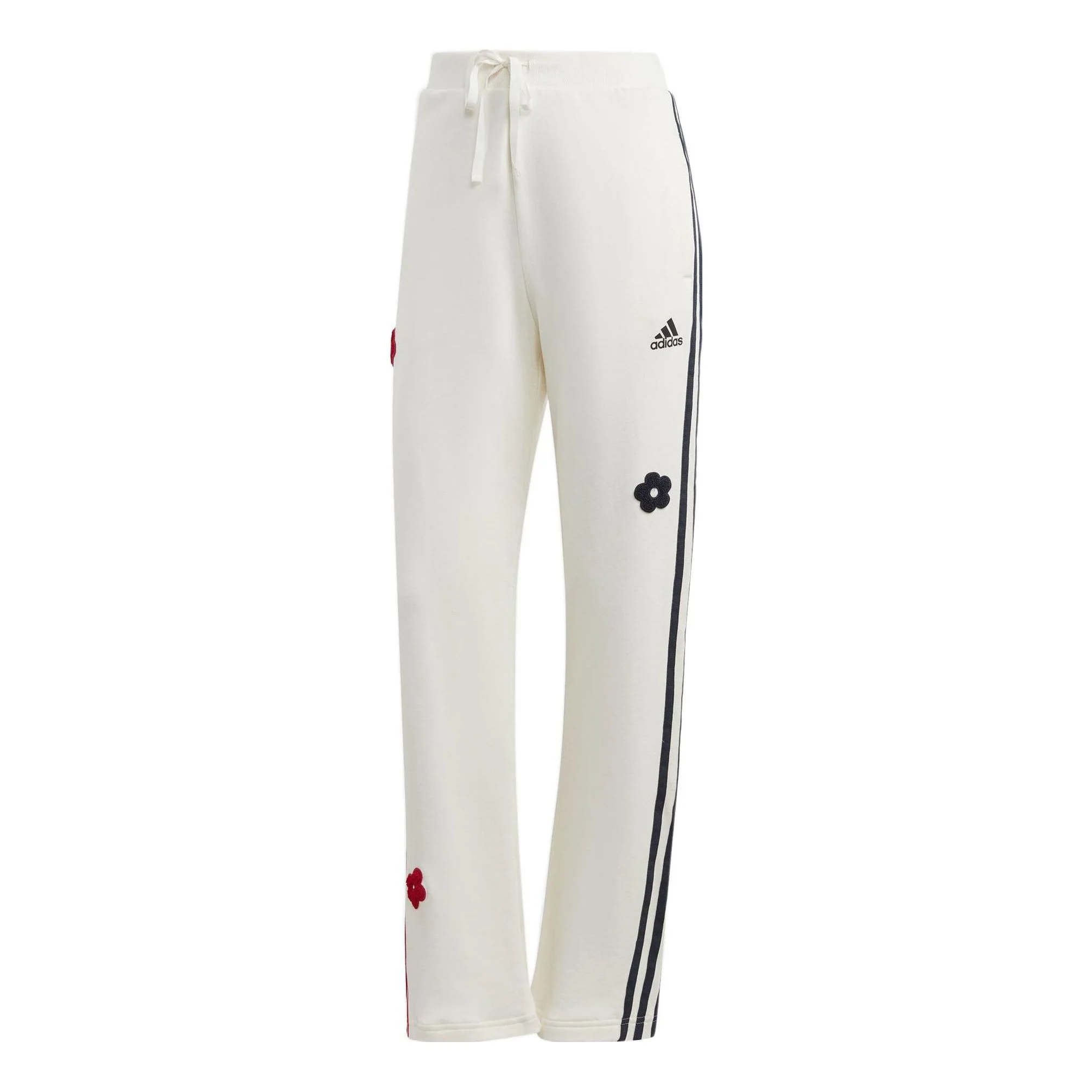 (WMNS) adidas 3-Stripes High Rise Joggers Asia Sizing 'White' IC8697