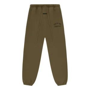 Fear of God Essentials Fleece Sweatpant 'Olive' 130BT242024F
