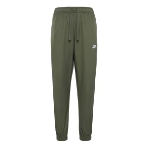 Men's Nike Solid Color Straight Bundle Feet Long Pants/Trousers Sports Pants/Trousers/Joggers Olive DD5311-222